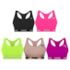 Kit 5 Tops Puma Nadador Sem Costura Feminino