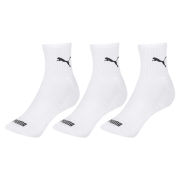 Kit 6 Pares de Meias Puma Cano Médio Esportiva Masculino