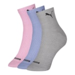 Kit 6 Pares De Meias Puma Esportiva Cano Médio Feminina