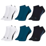 Kit 6 Pares De Meias Puma Sapatilha Esportiva Masculina