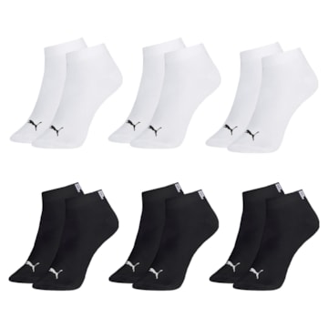 Kit 6 Pares De Meias Puma Sapatilha Esportiva Masculina