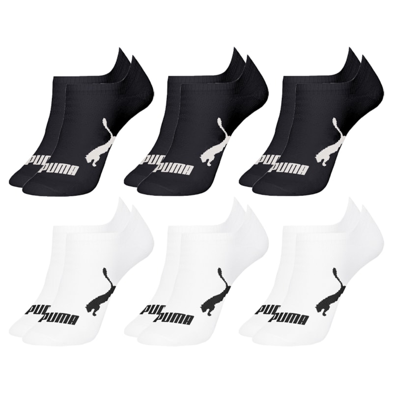 Kit 6 Pares De Meias Puma Sapatilha Esportiva Masculina