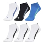 Kit 6 Pares de Meias Puma Sapatilha Esportiva Masculino