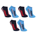 Kit 6 Pares de Meias Puma Sapatilha Esportiva Masculino