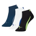 Kit 6 Pares de Meias Puma Sapatinha Esportiva Masculino