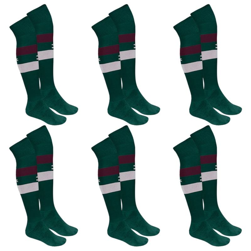 Kit 6 Pares De Meiões Umbro Fluminense