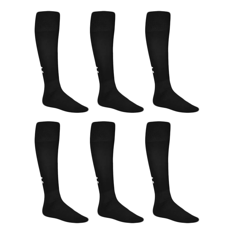 Kit 6 Pares de Meiões Umbro TWR Prime Juvenil Kit 6 Pares de Meiões Umbro TWR Prime Juvenil