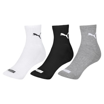 Kit 9 Pares de Meias Puma Cano Médio Esportiva Masculino