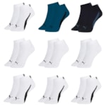 Kit 9 Pares De Meias Puma Sapatilha Esportiva Masculina