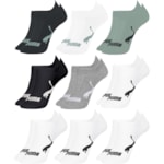 Kit 9 Pares De Meias Puma Sapatilha Esportiva Masculina