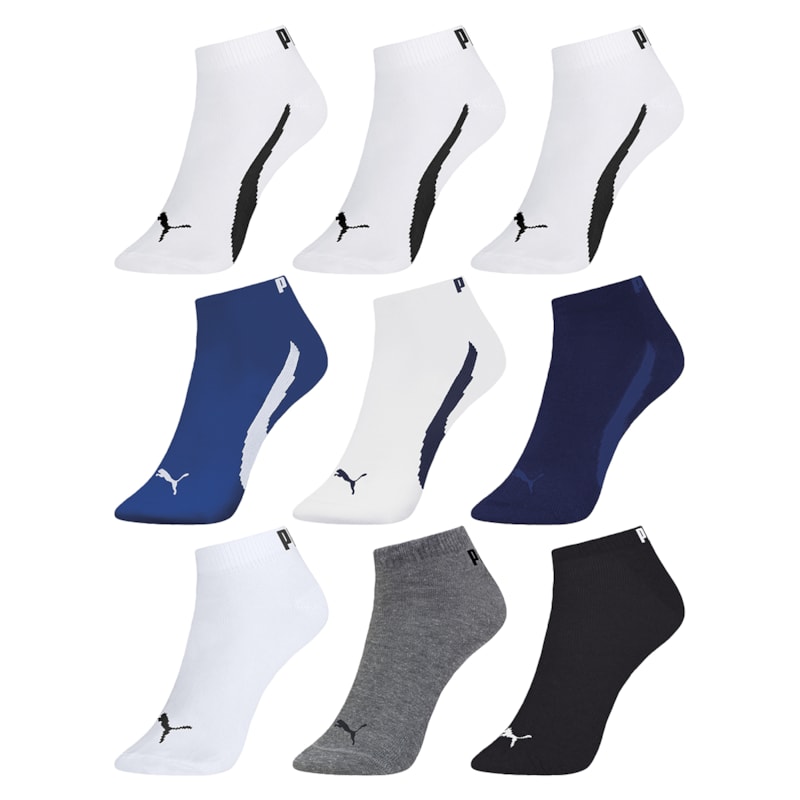 Kit 9 Pares de Meias Puma Sapatilha Esportiva Masculino