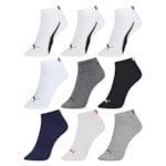 Kit 9 Pares de Meias Puma Sapatilha Esportiva Masculino