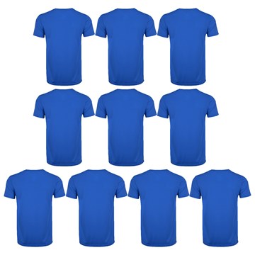 Kit Atacado 10 Camisetas PMC Básica Masculina