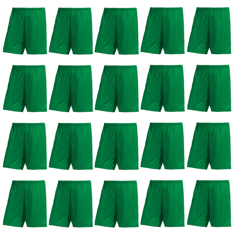 Kit Atacado 20 Calções PMC Futebol Infantil