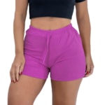 Kit Atacado 5 Shorts PMC Canelado Feminino