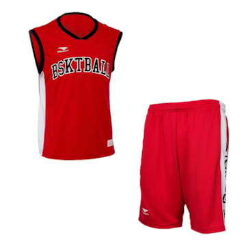 Kit Basquete Penalty Regata + Short 3X3 Masculino