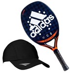Kit Beach Tennis Raquete Adidas Adipower 3.1 + Boné