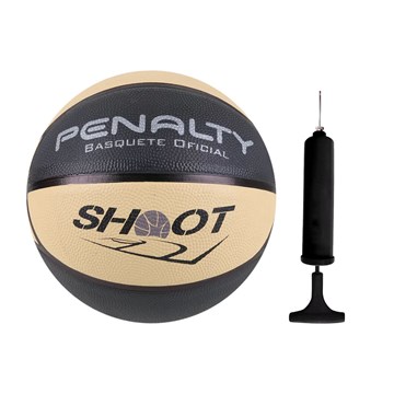 Kit Bola Basquete Penalty Shoot X + Bomba de Ar