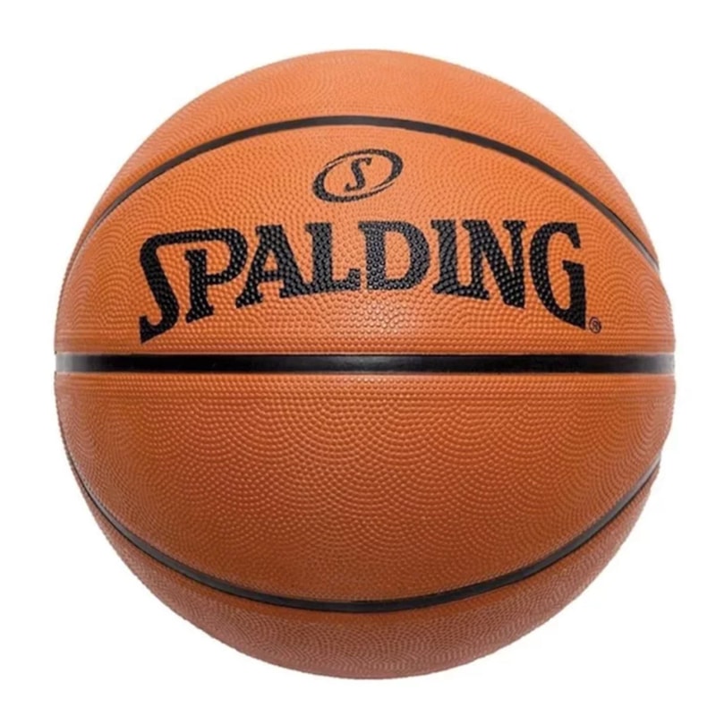 Kit Bola Basquete Spalding Lay-up + Bomba de Ar - EsporteLegal