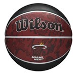 Kit Bola Basquete Wilson NBA Team Miami Heat + Bomba de Ar
