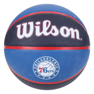 Kit Bola Basquete Wilson NBA Team Philadelphia 76ers + Bomba de Ar