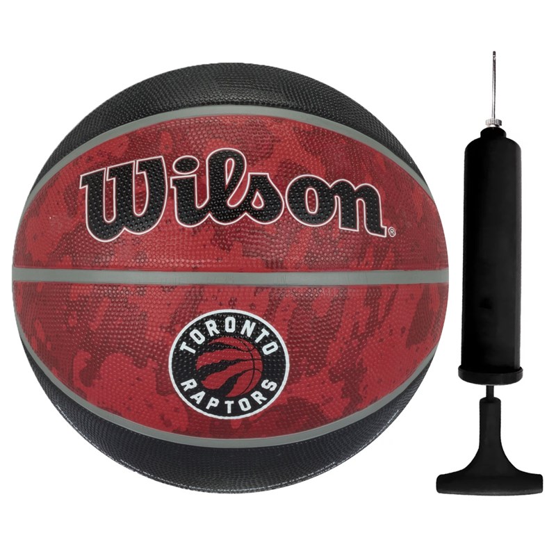 Kit Bola Basquete Wilson NBA Team Toronto Raptors + Bomba de Ar -  EsporteLegal