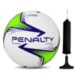 Kit Bola Campo Penalty Líder XXIV N4 + Bomba De Ar