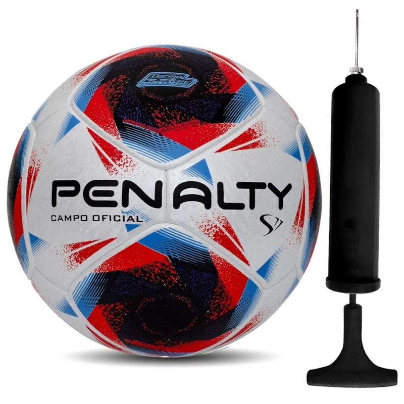 Kit Bola Campo Penalty S11 R1 XXIII + Bomba de Ar