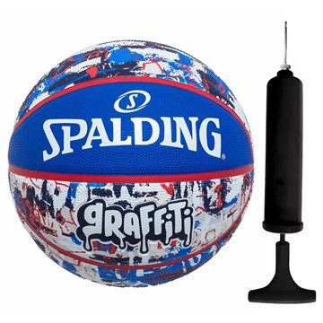 Kit C Bola Basquete Spalding Tf150 + Brinde 1 Bomba De Ar