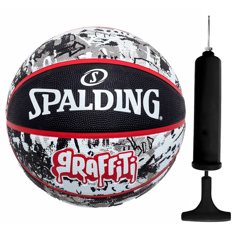 Kit Bola Basquete Spalding Slam Dunk + Bomba de Ar - Shop Coopera
