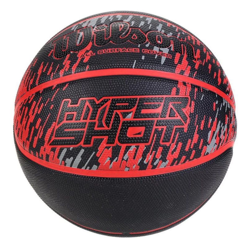 Kit Bola de Basquete Wilson Hyper Shot + Bomba de Ar - EsporteLegal