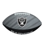 Kit Bola de Futebol Americano Wilson NFL Las Vegas Raiders + Bomba de Ar