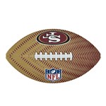 Kit Bola de Futebol Americano Wilson NFL San Francisco 49ers + Bomba de Ar