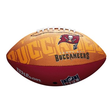 Kit Bola de Futebol Americano Wilson NFL Tampa Bay Buccaneers + Bomba de Ar