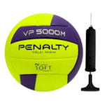 Kit Bola de Vôlei Penalty VP 5000 X Infantil + Bomba de Ar