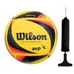 Kit Bola de Vôlei Wilson Optx Avp + Bomba de Ar