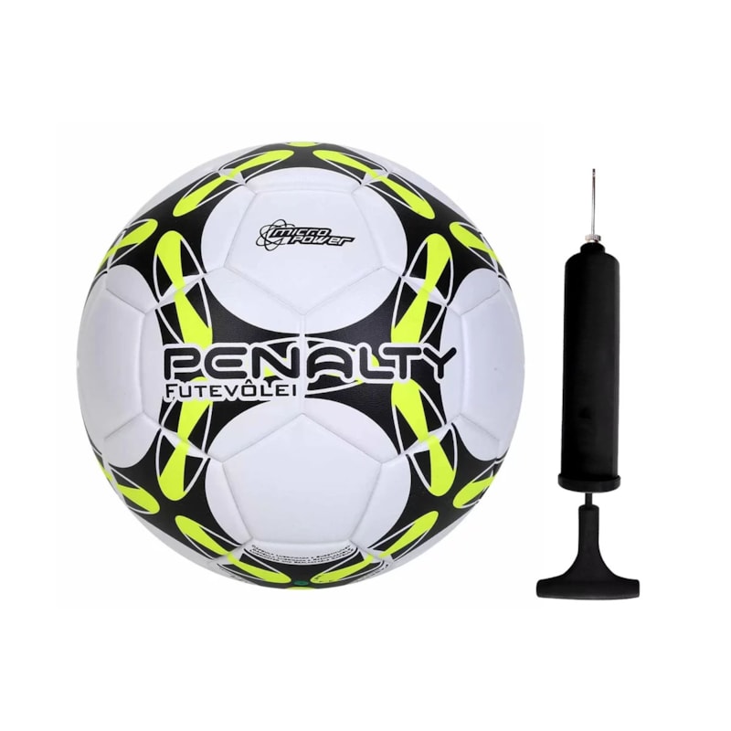 Kit Bola Futevôlei Penalty Pro IX + Bomba de Ar