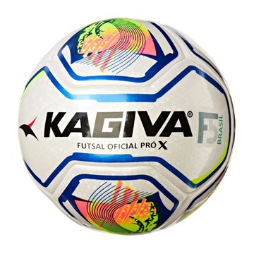 Kit Bola Futsal Kagiva F5 Pro X + Bomba de Ar