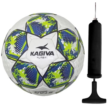 Kit Bola Futsal Kagiva Star + Bomba de Ar