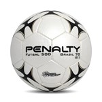 Kit Bola Futsal Penalty Brasil 70 R1 XXI + Bomba de Ar
