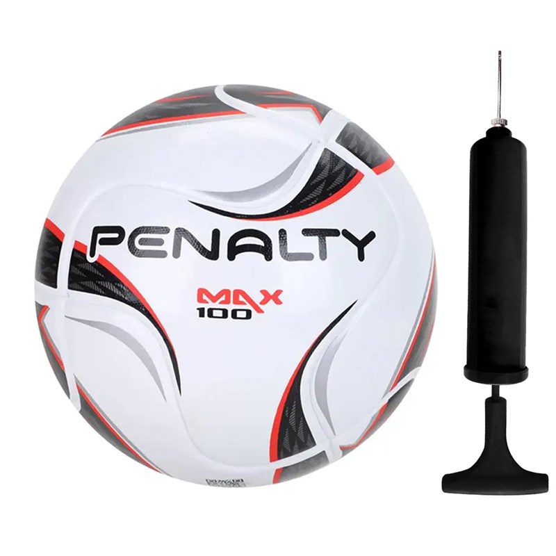 Kit Bola Futsal Penalty Max 1000 XXII + Bomba de Ar - EsporteLegal