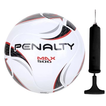 Kit Bola Futsal Penalty Max 500 Term XXII + Bomba de Ar