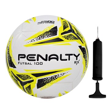 Kit Bola Futsal Penalty RX 100 XXIII + Bomba de Ar