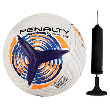 Kit Bola Futsal Penalty Tornado XXII + Bomba de Ar