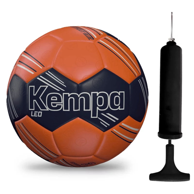 Kit Bola Handebol Kempa Leo H3 + Bomba de Ar