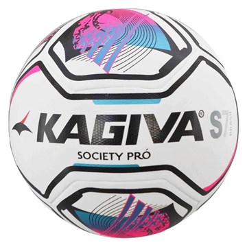 Kit Bola Society Kagiva S7 Brasil Pró + Bomba de Ar