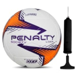 Kit Bola Society Penalty Líder XXIV + Bomba De Ar