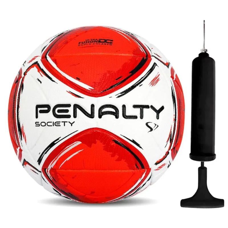 Kit Bola Society Penalty S11 R2 XXIV + Bomba De Ar