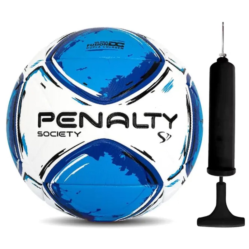 Kit Bola Society Penalty S11 R2 XXIV + Bomba De Ar