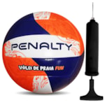 Kit Bola Vôlei de Praia Penalty Fun XXI + Bomba de Ar